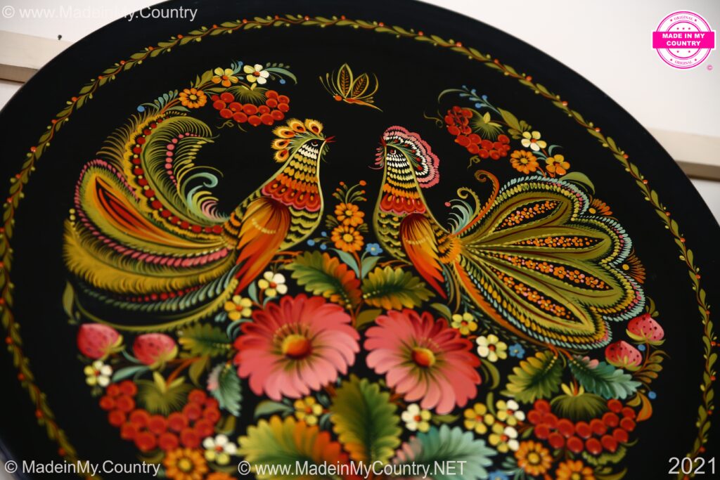 Petrykivka Ukrainian folk art presented by MadeinMycountry
MadeinMycountry is a global platform that celebrates and supports local history, culture, art, and nature conservation efforts. For two decades, we have been sponsoring local museums, cultural organizations, travel destinations, historical sites and various cultural events around the world.